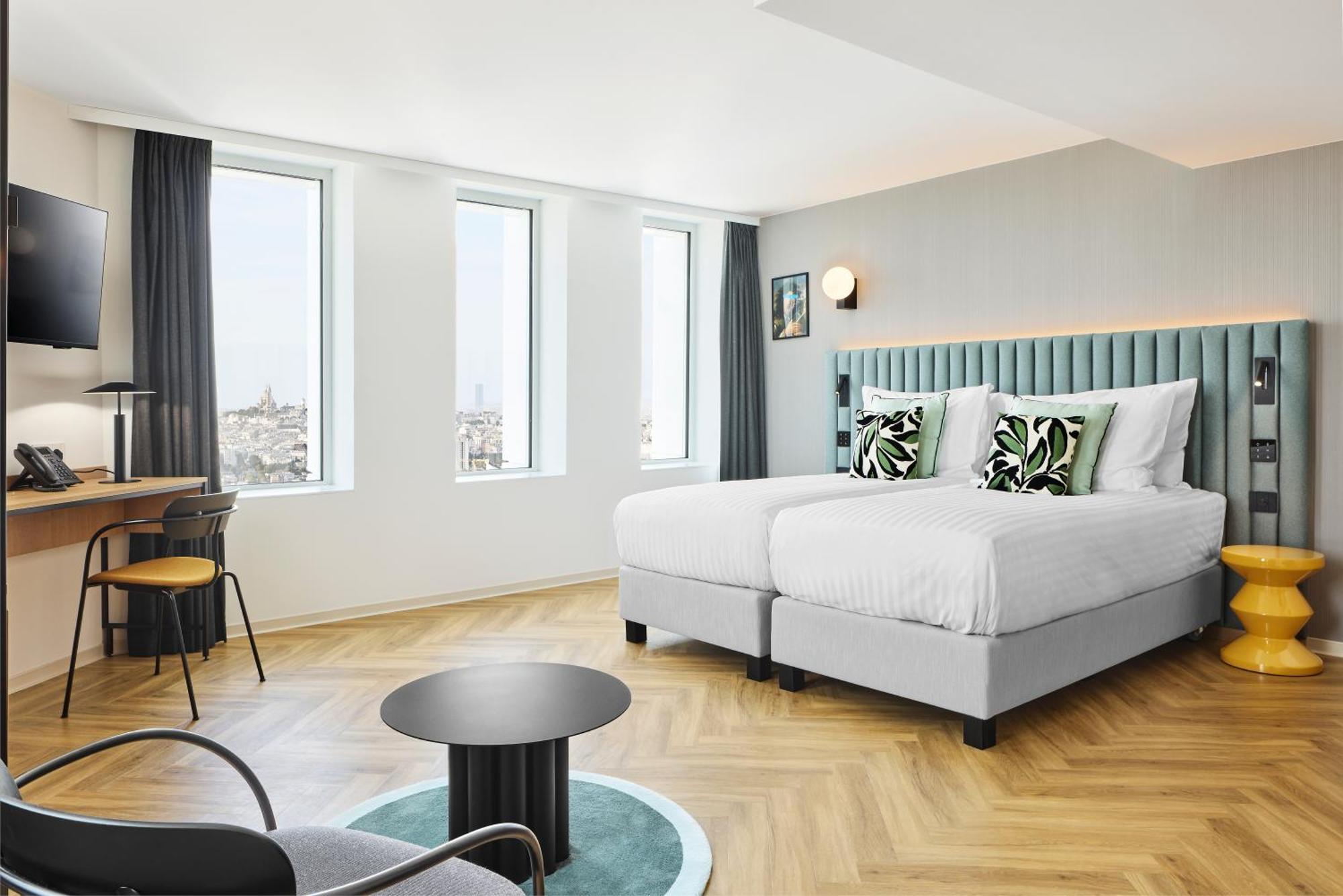H4 Hotel Wyndham Paris Pleyel Resort Сен Дени Екстериор снимка