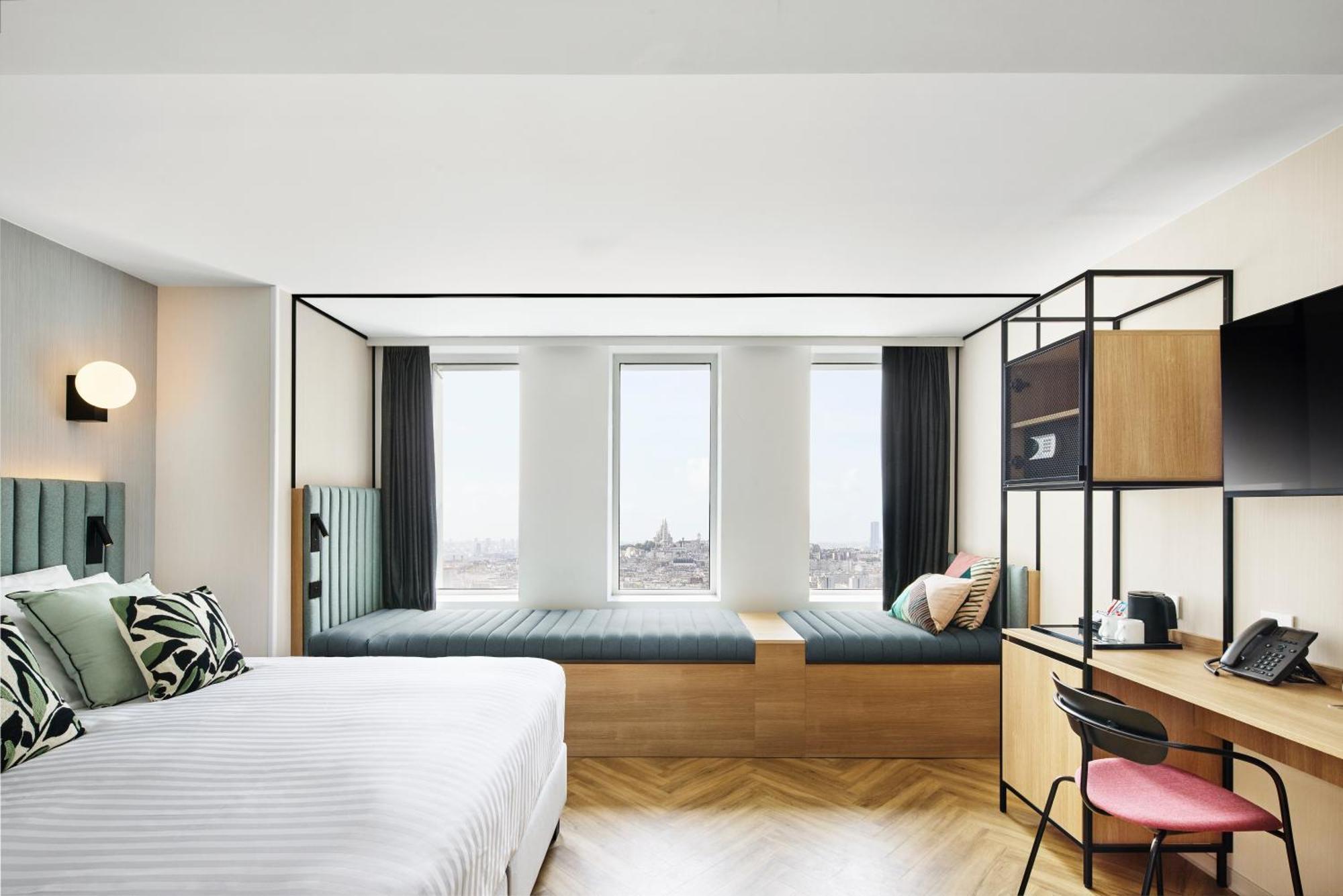 H4 Hotel Wyndham Paris Pleyel Resort Сен Дени Екстериор снимка