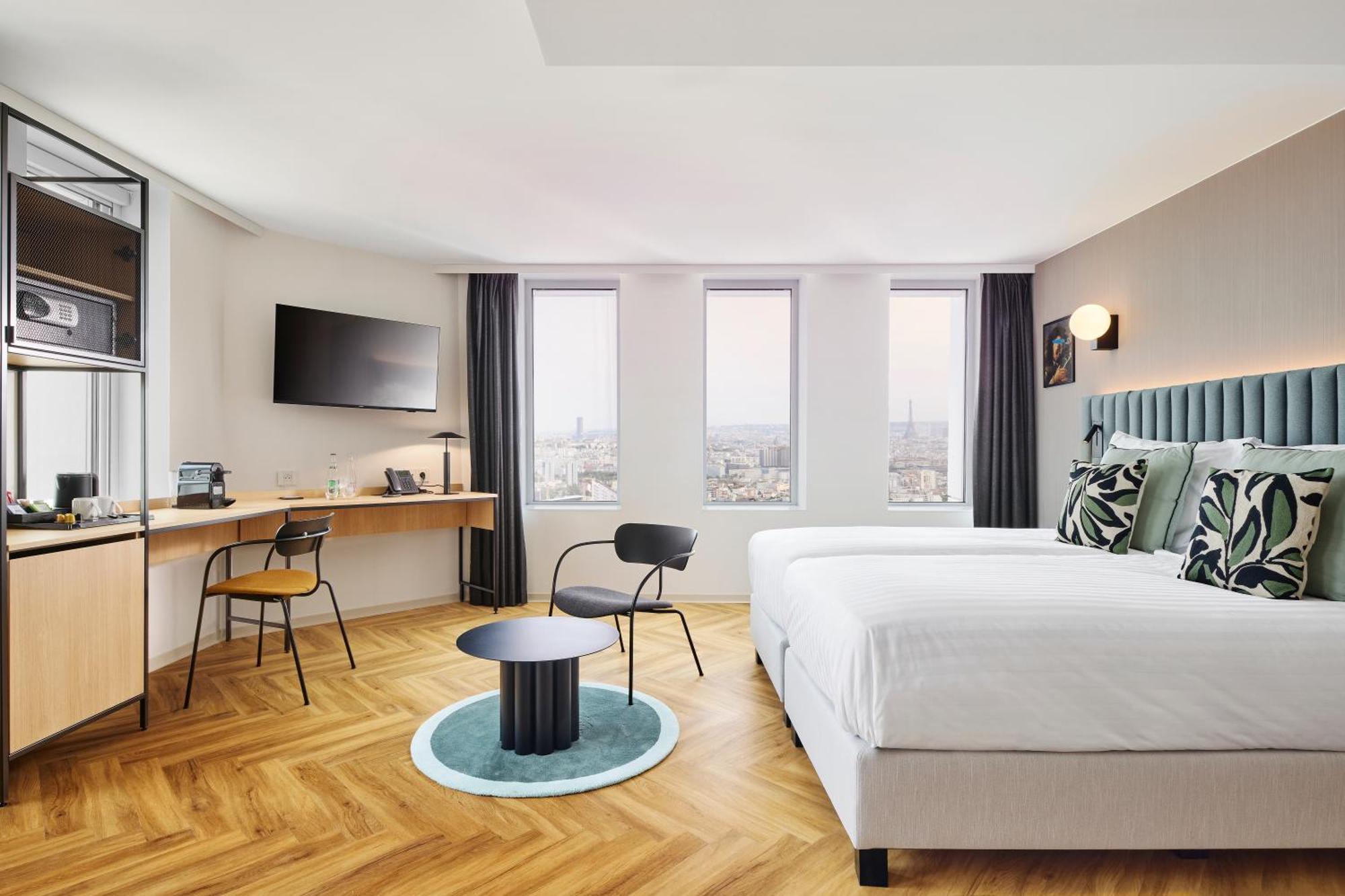 H4 Hotel Wyndham Paris Pleyel Resort Сен Дени Екстериор снимка