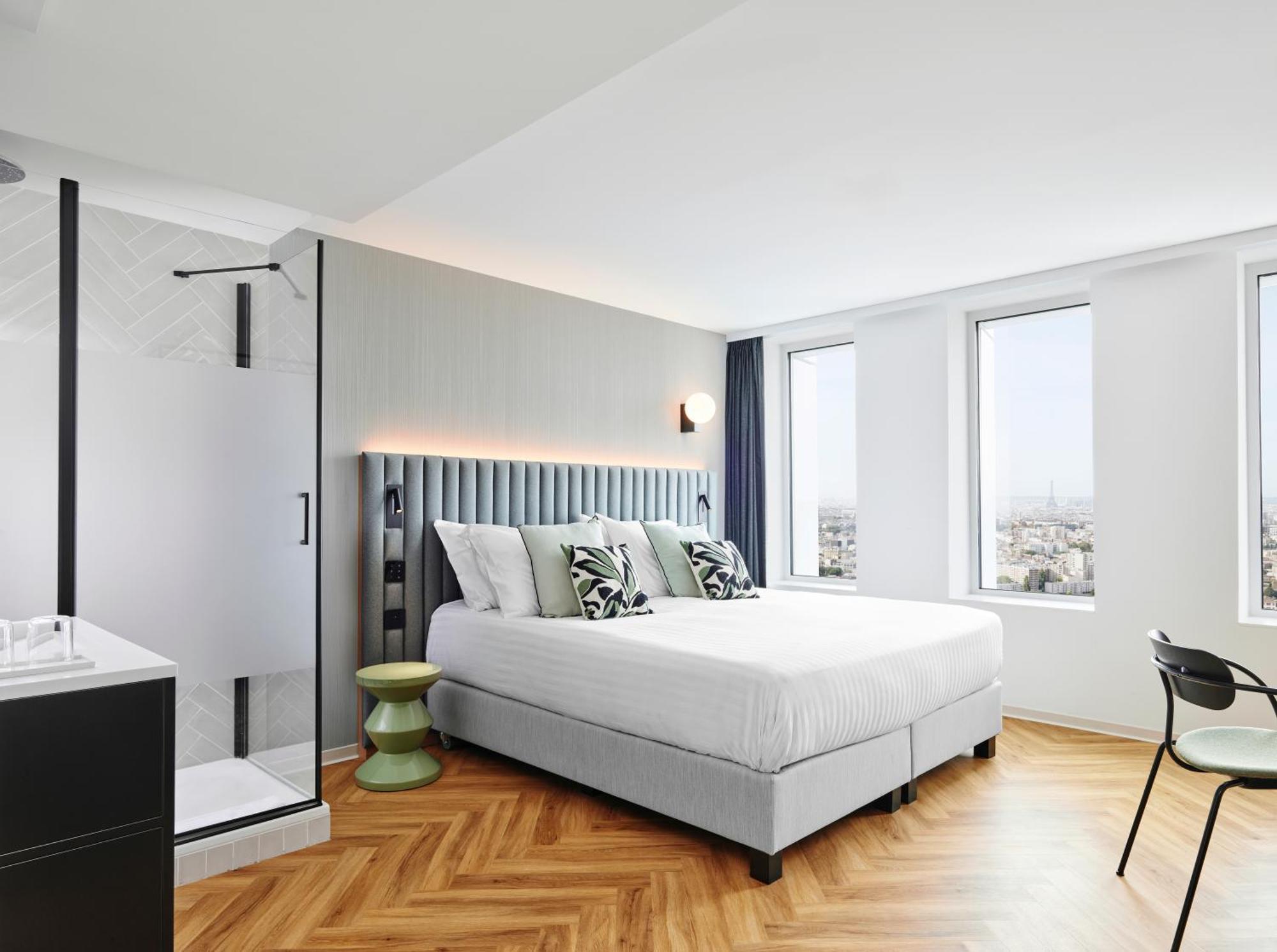 H4 Hotel Wyndham Paris Pleyel Resort Сен Дени Екстериор снимка